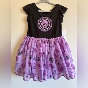 Black Panther Toddler Dress
